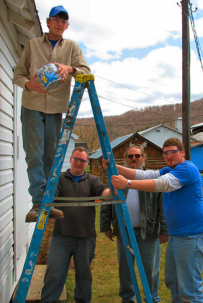 Pennsylvania Conservation Corps spruces up Potter County Fairgrounds